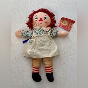 Vintage Knickerbocker Raggedy Ann Doll Original D2*
